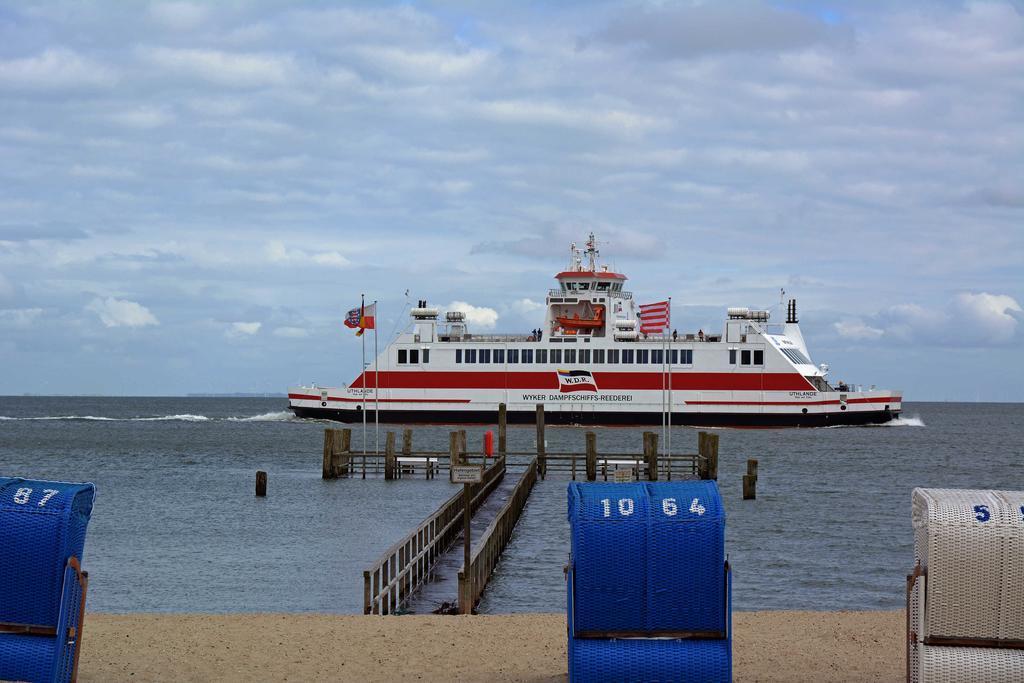 Ferienhaus Petersen Wyk auf Föhr Exteriör bild